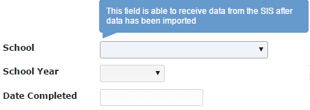 clevr Field Not Updating clevr notice that states this field is able to receive data from the SIS after data has been imported