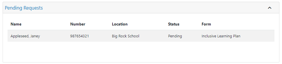 clevr Pending Requests clevr Student Record Access pending requests