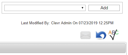 clevr Within A Record clevr last modified by clevr admin notice