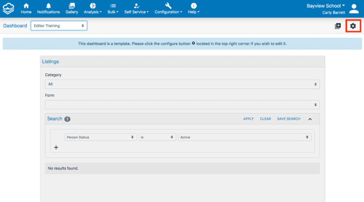clevr Configure clevr Configure button