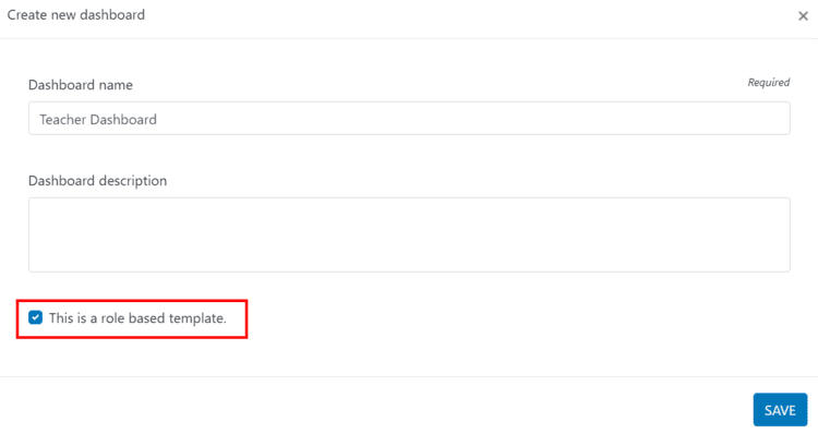 clevr Role Based clevr checkbox this is a role based template