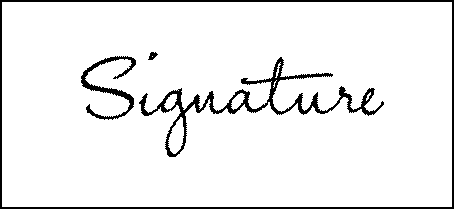 clevr signature block with too much white space